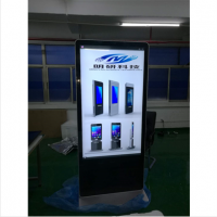 明研科技55寸落地式液晶廣告機